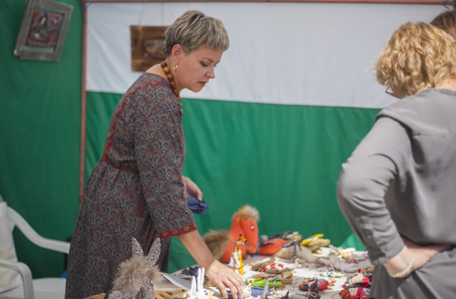 Завершение Шукшинского кинофестиваля в Сростках.