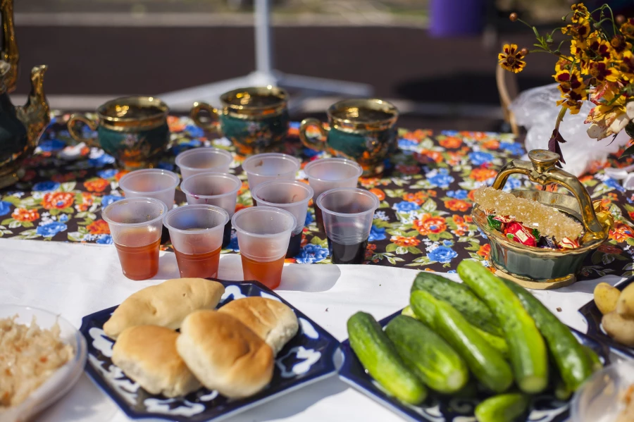 Завершение Шукшинского кинофестиваля в Сростках.