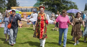 Завершение Шукшинского кинофестиваля в Сростках.