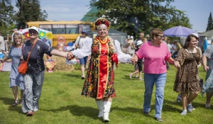 Завершение Шукшинского кинофестиваля в Сростках.