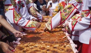 Завершение Шукшинского кинофестиваля в Сростках.