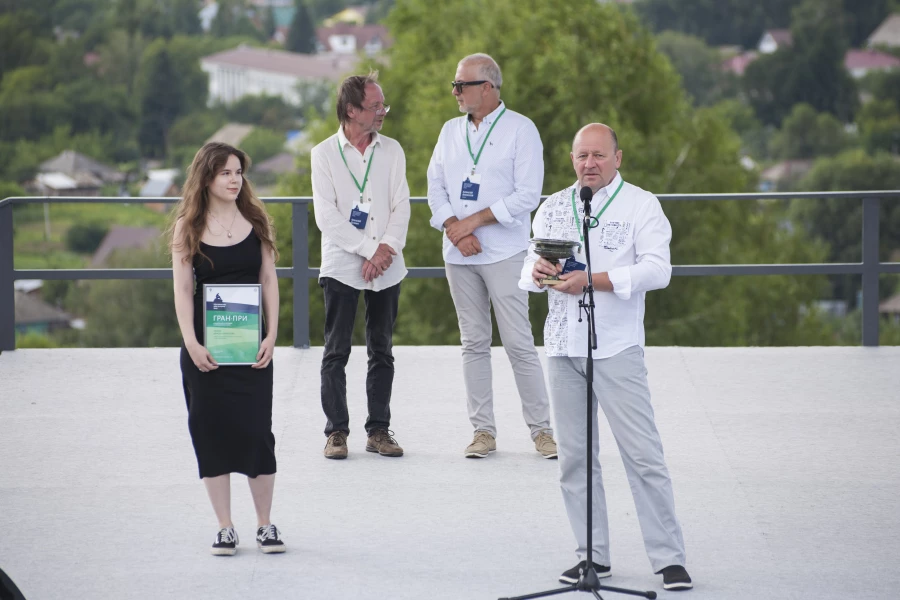 Завершение Шукшинского кинофестиваля в Сростках.