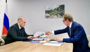 В Алтайском крае прошла встреча председателя правительства РФ Михаила Мишустина и губернатора Виктора Томенко.
