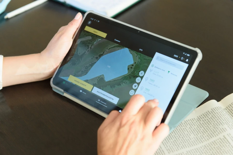 В крестьянском хозяйстве «Сатурн».