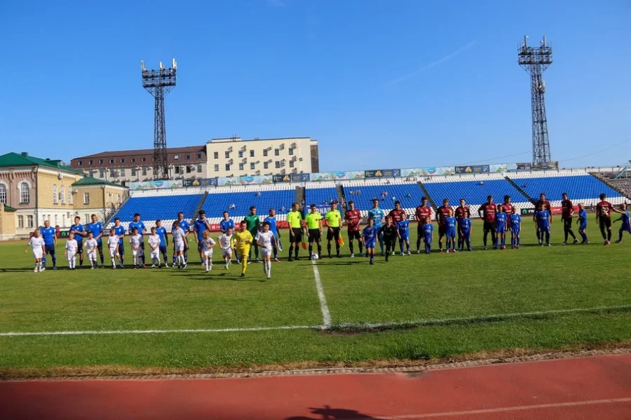 Домашний матчони с «Акроном-2» из Тольяти. 