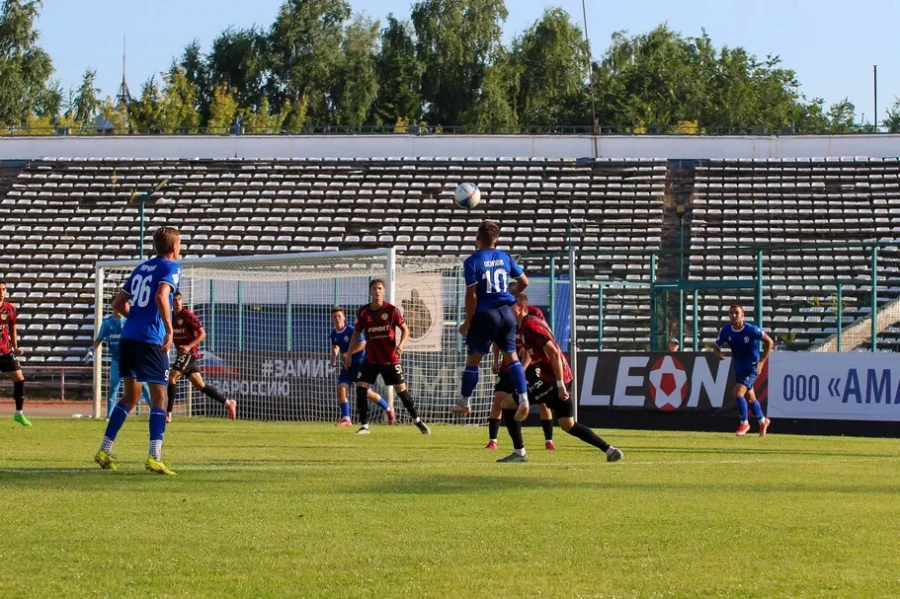 Домашний матчони с «Акроном-2» из Тольяти. 