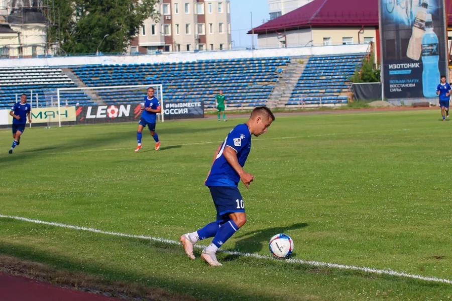 Домашний матчони с «Акроном-2» из Тольяти. 