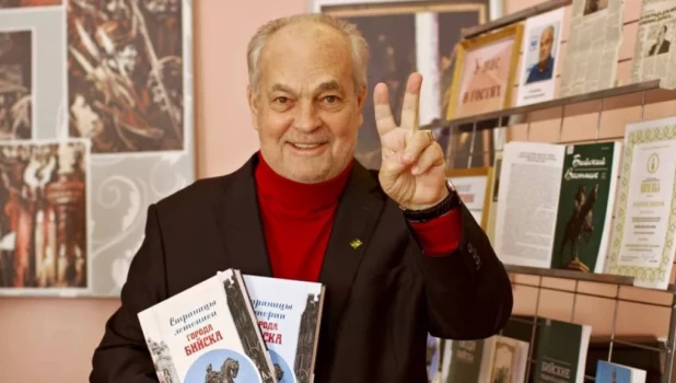 Бийский краевед и общественный деятель Виктор Буланичев.