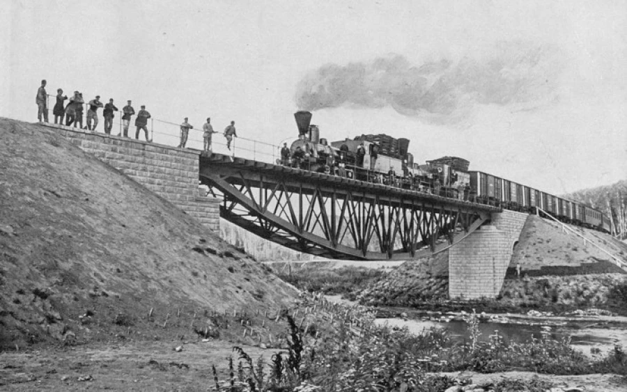 Транссибирская магистраль.