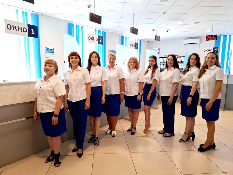 Сотрудники фронт-офиса компании «Росводоканал Барнаул».