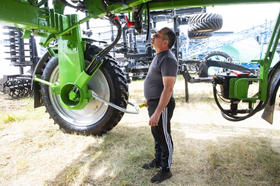 Сельхозтехника на «Дне сибирского поля — 2025».