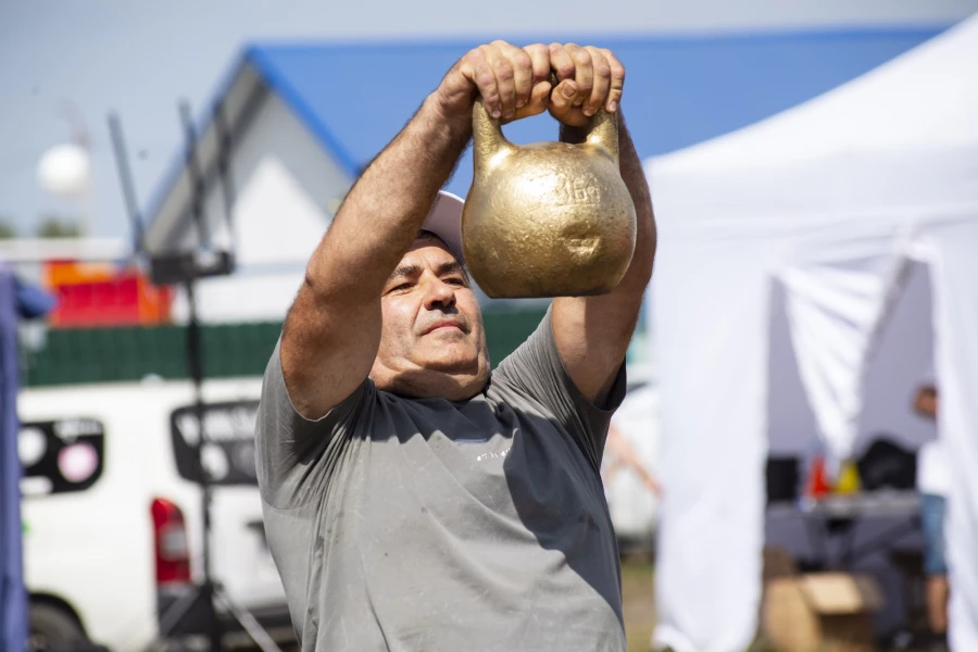 Четвертые фермерские игры на Дне сибирского поля 2025.