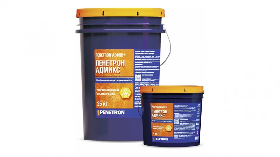Гидроизоляционная добавка «Пенетрон Адмикс».