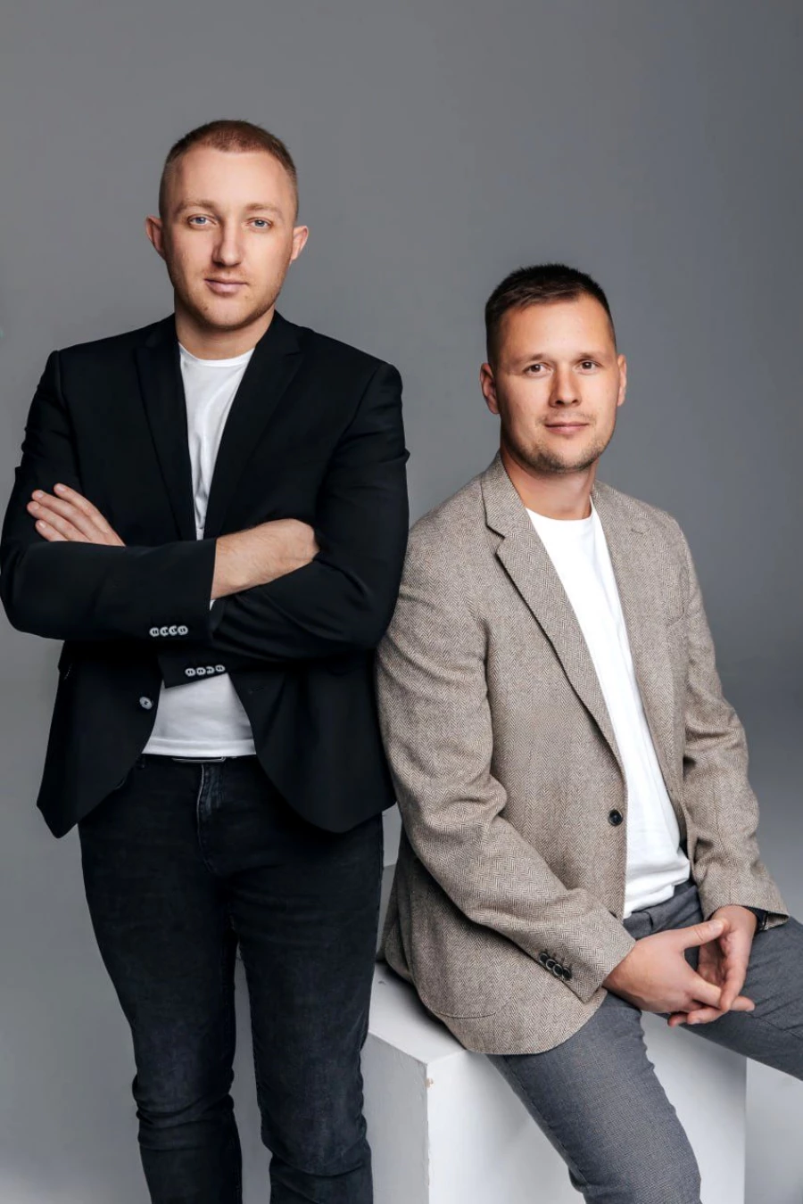 Валентин Бондаренко и Андрей Берг.