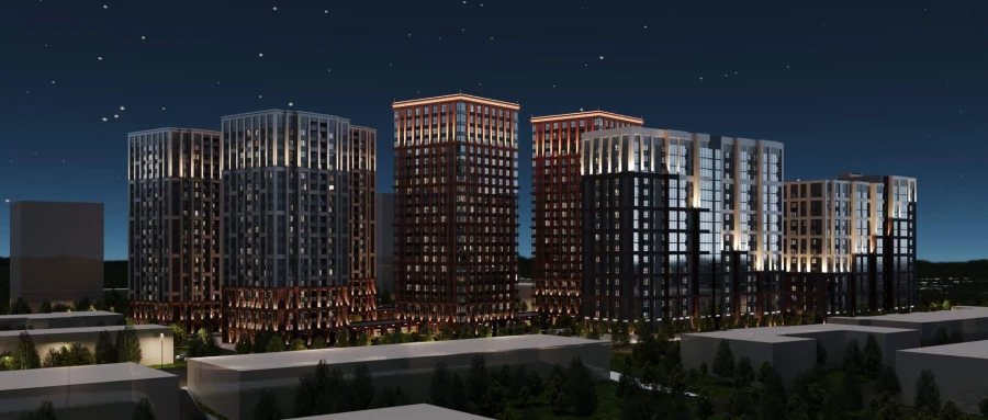 Проект жилого комплекса «Крупской»  на ул. Шевченко и ул. Крупской. 