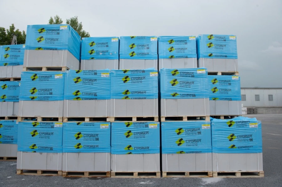 Продукция завода «Стройберг».