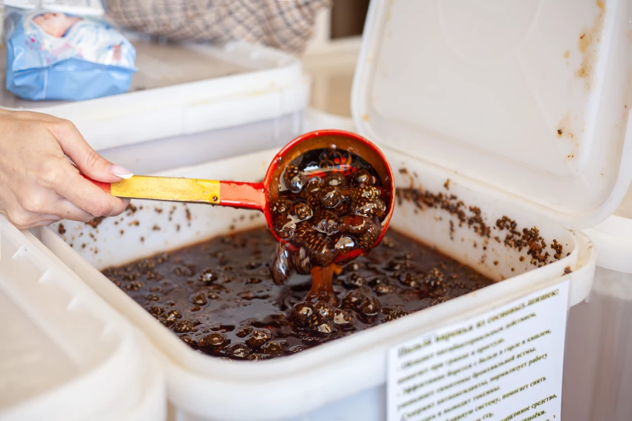 Медовая ярмарка на площади Сахарова. Мед