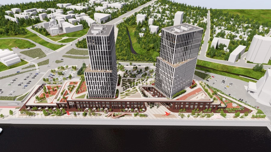 «Барнаул. Комплекс у реки».