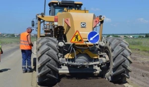 Зола-уноса используется в дорожном строительстве.