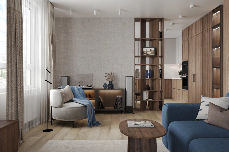 Примеры современных дизайна интерьеров от студии Isakova Design.