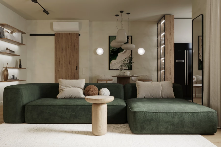 Примеры современных дизайна интерьеров от студии Isakova Design.