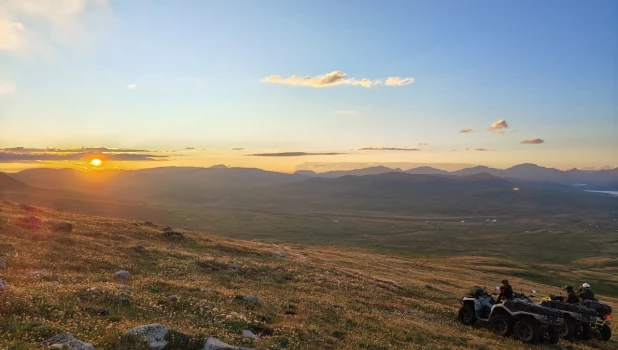 Алтайский заповедник показал виды с высоты 2 тыс. метров.