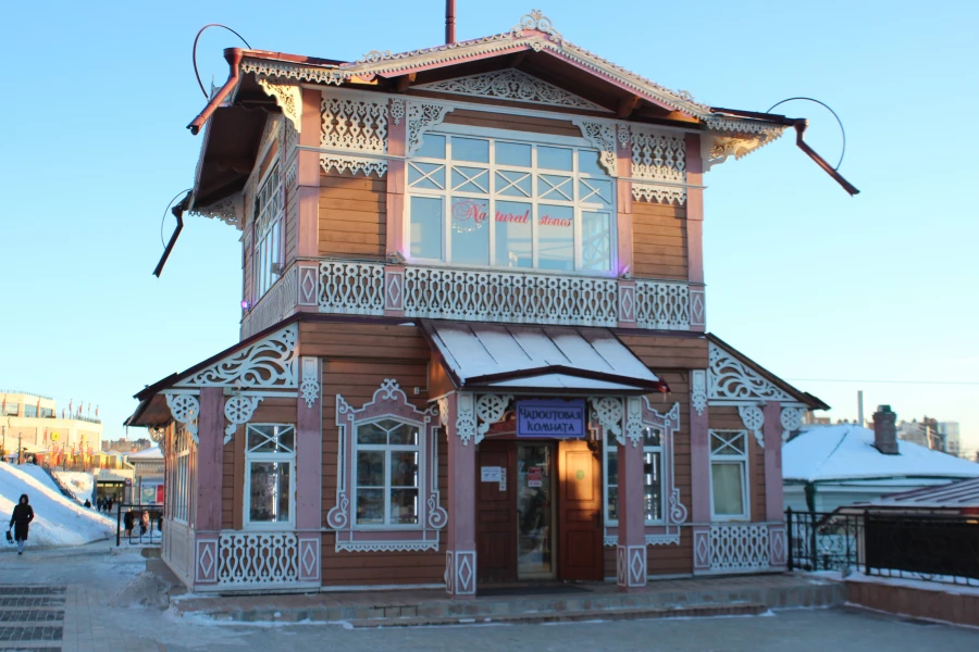 130-й квартал в Иркутске. 