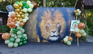 В барнаульском зоопарке.