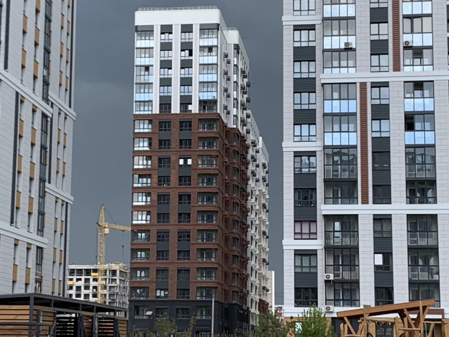 Дома в Барнауле. 