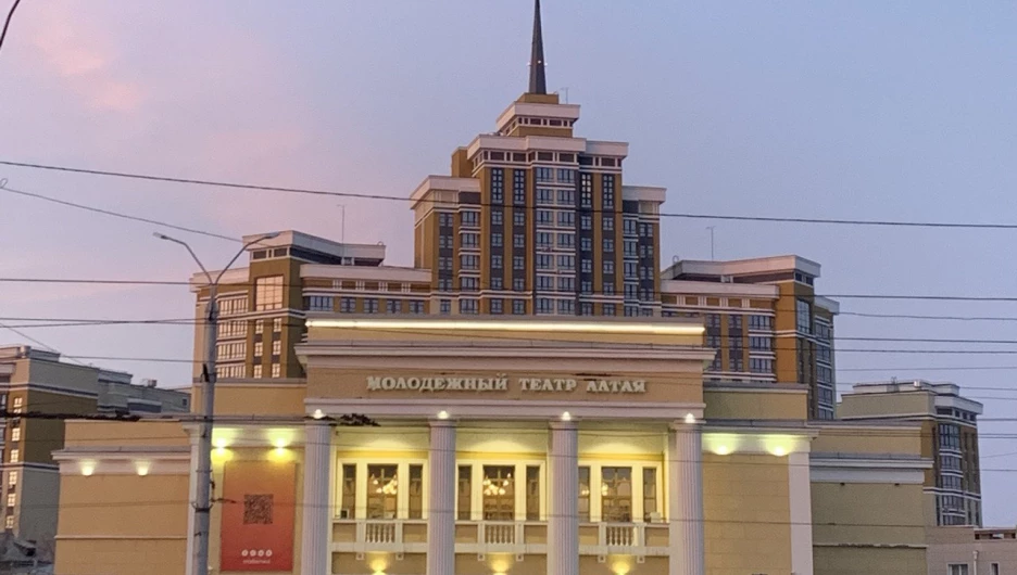 Дома в Барнауле. 