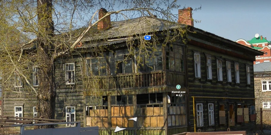 Дом-памятник на ул. Интернациональная, 96.