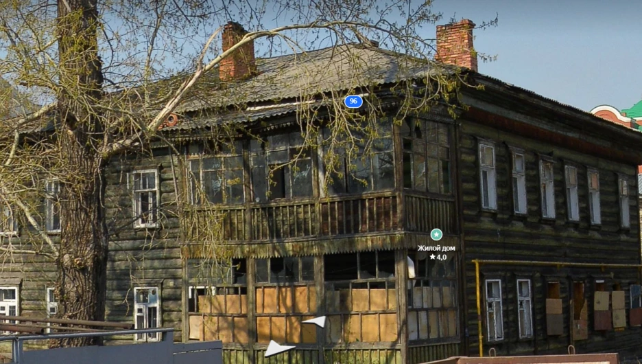 Дом-памятник на ул. Интернациональная, 96.