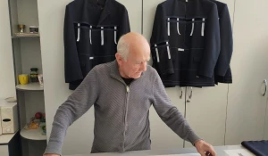 Портной Иконников. Легкая промышленность. Шитье