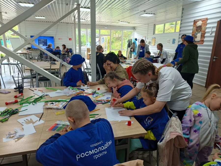 Екатерина с детьми