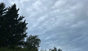 Пасмурное небо над Барнаулом 