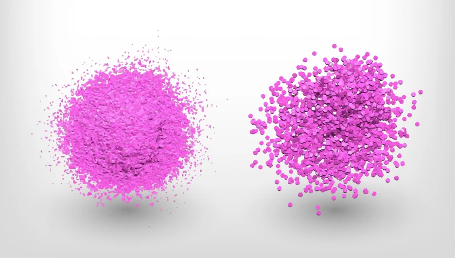 Цветная крошка.