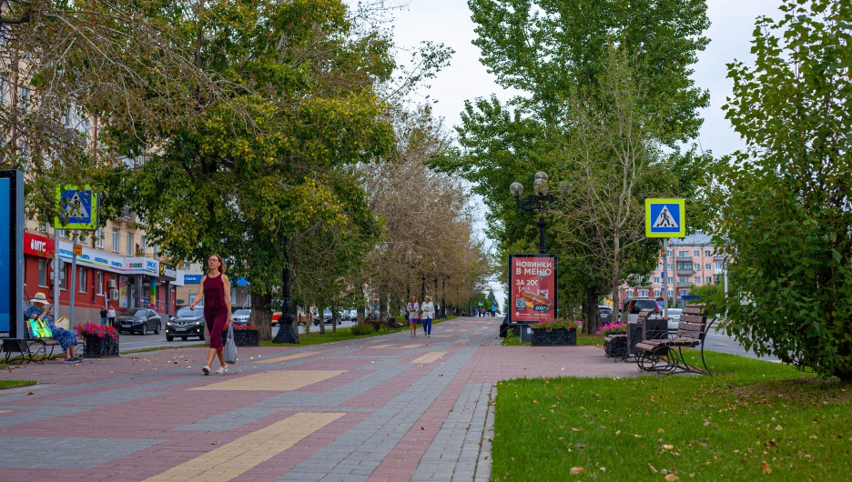 Первые признаки осени в Барнауле, 2025 год.