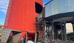 Обрушение конструкций на ТЭЦ во Владивостоке.