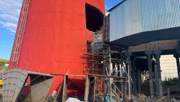 Обрушение конструкций на ТЭЦ во Владивостоке.