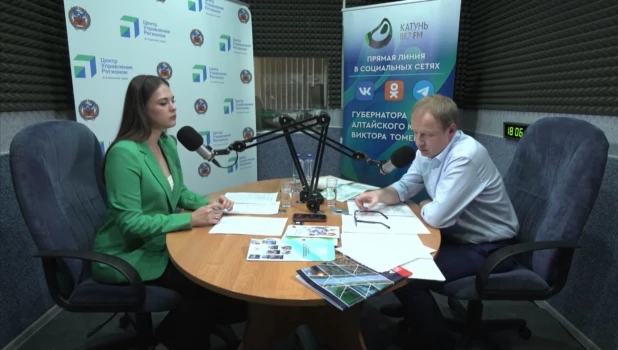 Виктор Томенко, прямая линия.