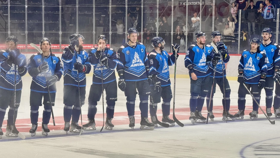 Хоккей, «Кубок губернатора». ХК «Динамо-Алтай» – «Сокол»