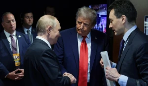 Владимир Путин и Дональд Трамп. 