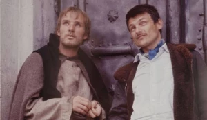 Анатолий Солоницын и Андрей Тарковский.