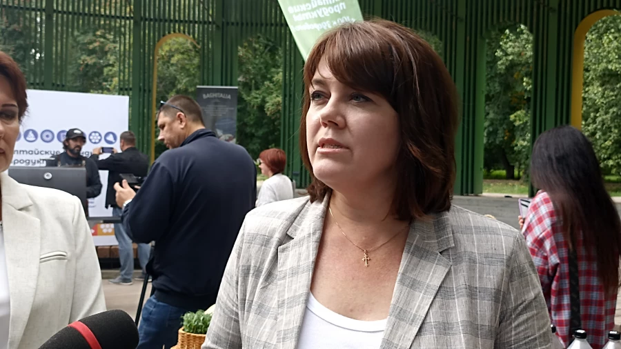 Олеся Праздникова, заместитель начальника Алтайпищепрома.