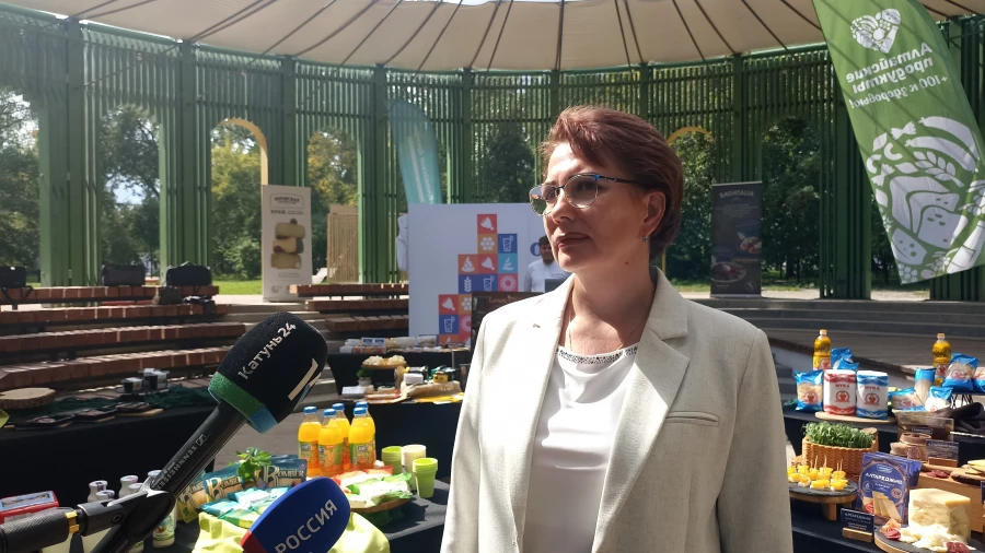Ирина Попова, заместитель начальника Алтайпищепрома.