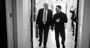 Дональд Трамп и Владимир Зеленский в Белом доме 