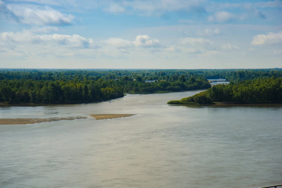 Фоторепортаж с нового колеса обозрения и Нагорного парка 