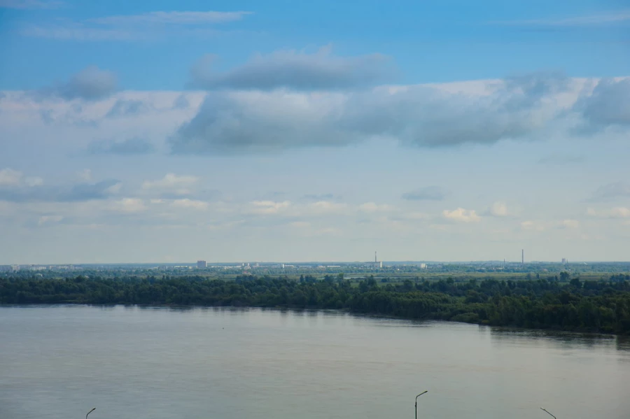 Фоторепортаж с нового колеса обозрения и Нагорного парка 