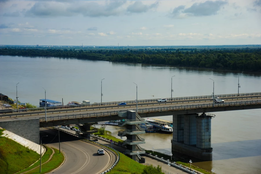 Фоторепортаж с нового колеса обозрения и Нагорного парка 