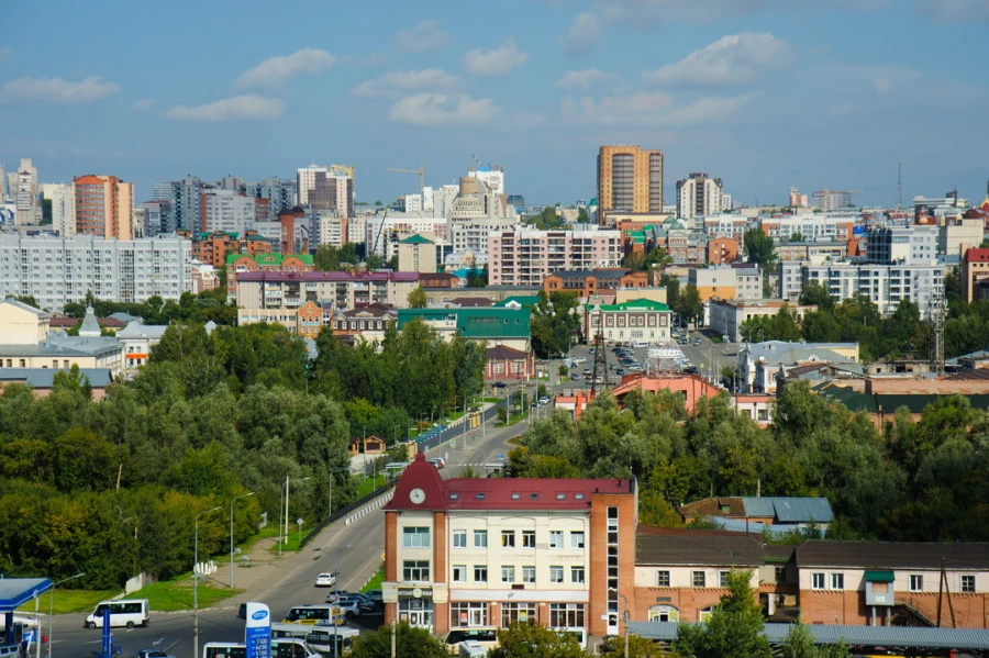 Фоторепортаж с нового колеса обозрения и Нагорного парка 